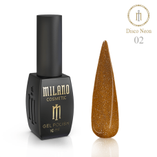 Гель лак Milano Neon Disco Gel 02